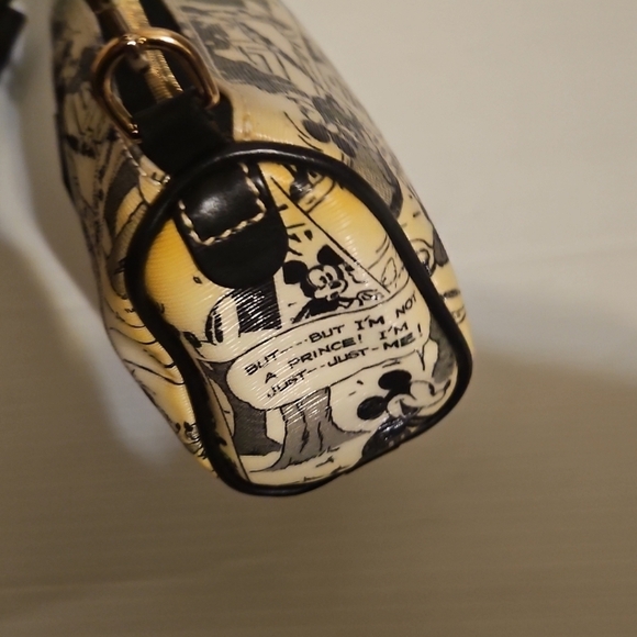 Dooney & Bourke Disney Mickey Comic Mini Barrel Bag – Rare